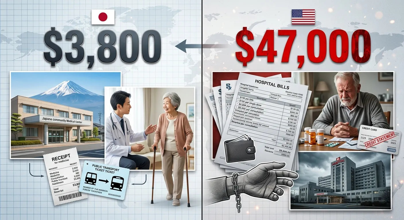 Japan Pays $3,800 for Arthritis. Americans Pay $47,000