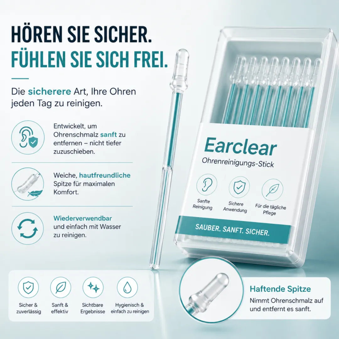 Religenix® Haftender Ohrreinigungs-Stick