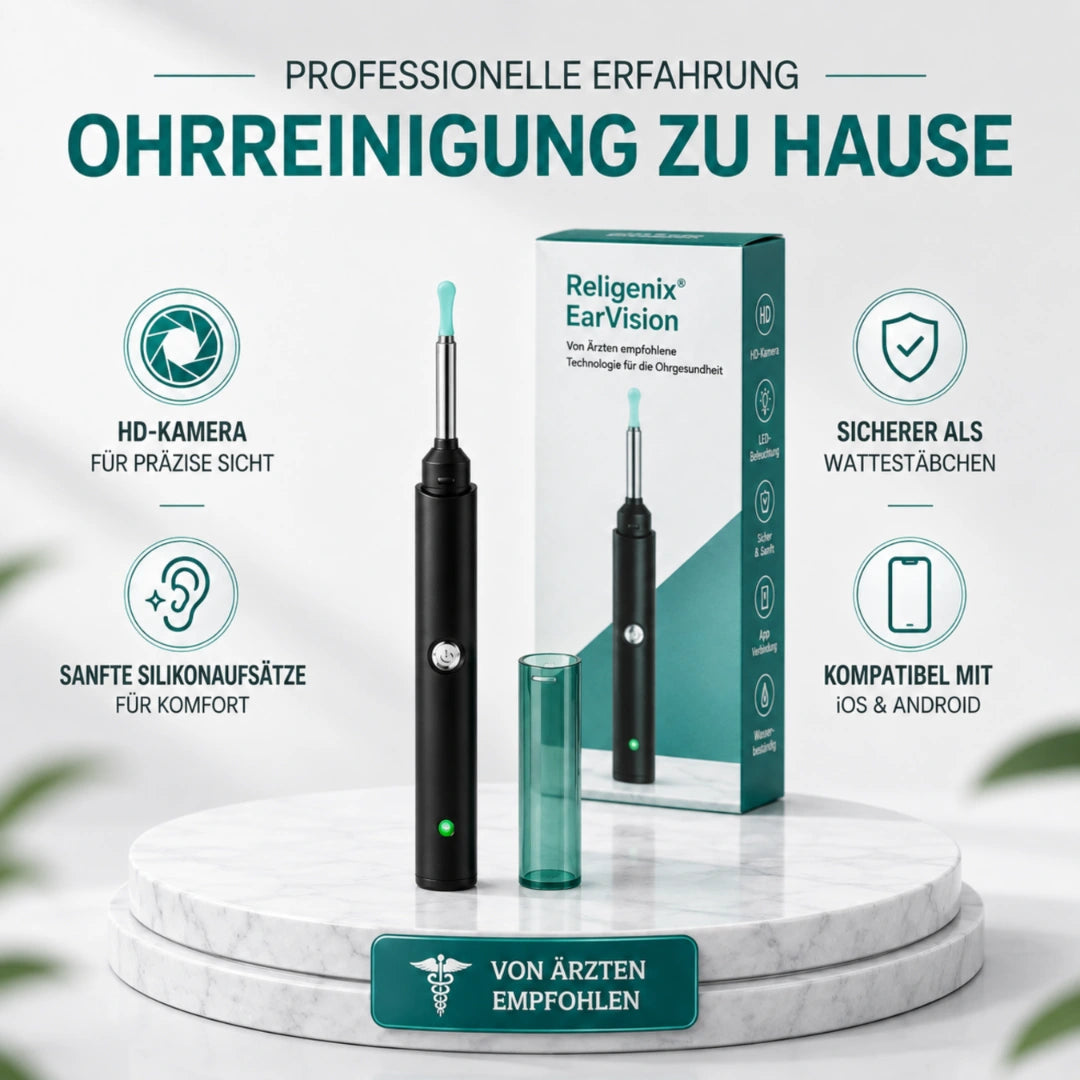 Religenix® EarVision – Medizinische Technologie für gesunde Ohren
