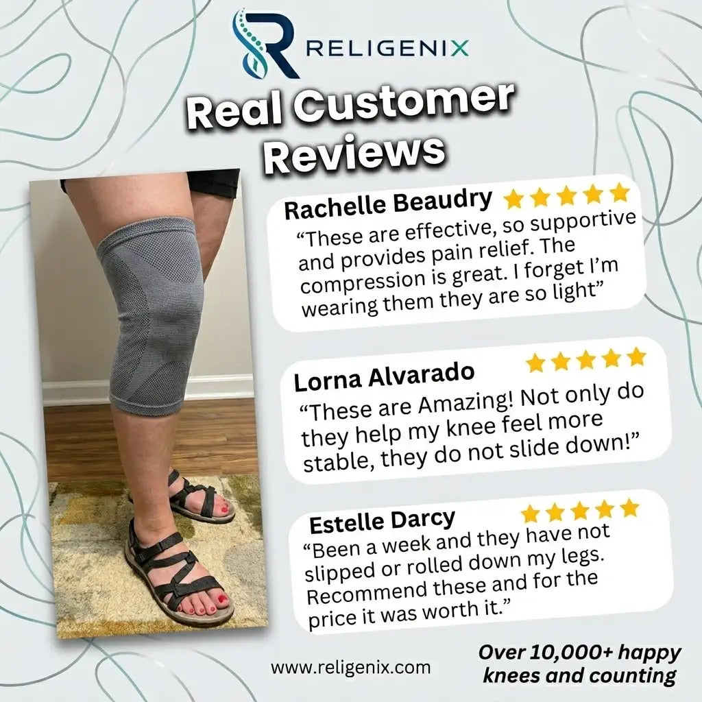 Religenix™ The Best Bamboo Knee Sleeve